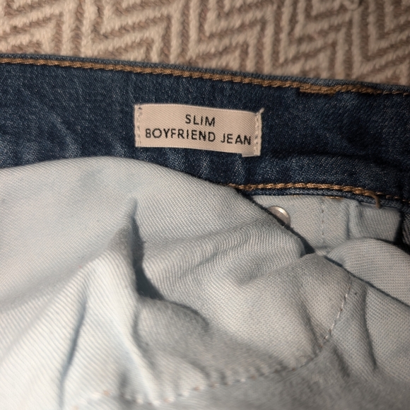 J. Crew Women's Blue Straight Leg Jeans/ Slim Boyfriend Jeans - Picture 5 of 6